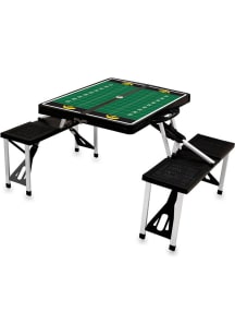 Black Iowa Hawkeyes Portable Football Picnic Table