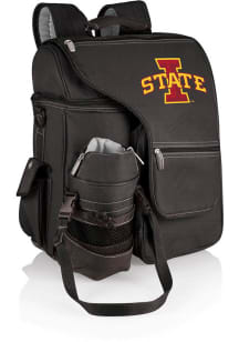 Picnic Time Iowa State Cyclones Black Turismo Cooler Backpack