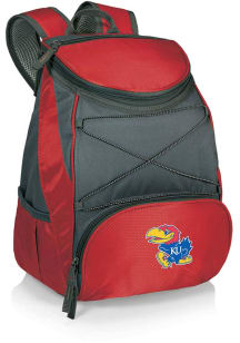 Picnic Time Kansas Jayhawks Red PTX Cooler Backpack