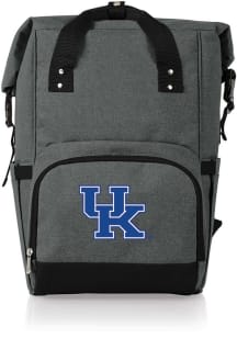 Picnic Time Kentucky Wildcats Grey Roll Top Cooler Backpack