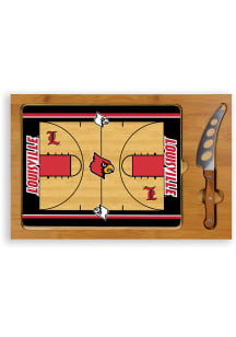 Louisville Cardinals Icon Glass Top Cutting Board