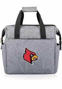 Louisville Cardinals Grey On The Go Insulated Tote