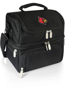 Louisville Cardinals Black Pranzo Insulated Tote