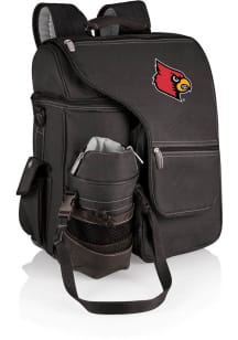 Picnic Time Louisville Cardinals Black Turismo Cooler Backpack