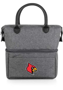 Louisville Cardinals Grey Urban Two Tiered Tote