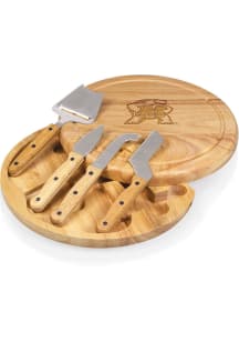 Maryland Terrapins Brown Picnic Time Circo Tool Set and Cheese Kitchen Cutting Board