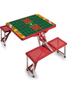 Red Maryland Terrapins Portable Picnic Table