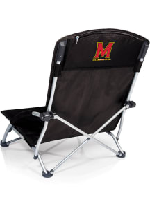 Black Maryland Terrapins Tranquility Beach Folding Chair
