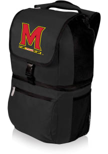 Picnic Time Maryland Terrapins Black Zuma Cooler Backpack