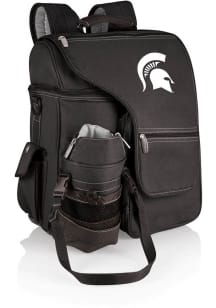 Picnic Time Michigan State Spartans Black Turismo Cooler Backpack