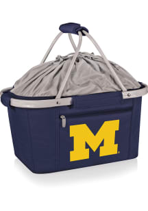 Blue Michigan Wolverines Metro Collapsible Basket Cooler
