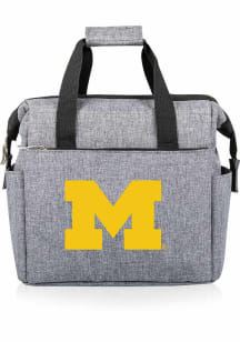 Michigan Wolverines Grey On The Go Insulated Tote