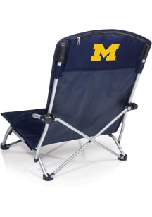 Blue Michigan Wolverines Tranquility Beach Folding Chair