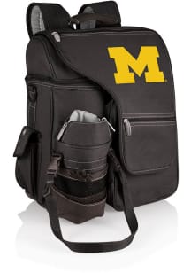 Picnic Time Michigan Wolverines Black Turismo Cooler Backpack