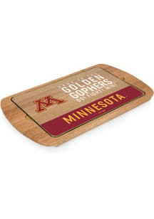 Minnesota Golden Gophers Brown Picnic Time Billboard Glass Top Serving Tray