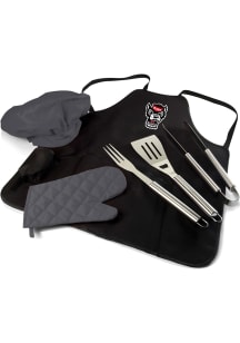NC State Wolfpack Pro Grill BBQ Apron Set