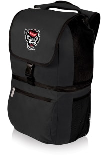 Picnic Time NC State Wolfpack Black Zuma Cooler Backpack