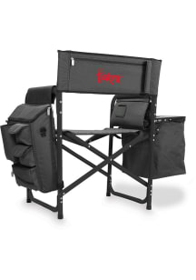 Grey Nebraska Cornhuskers Fusion Deluxe Chair