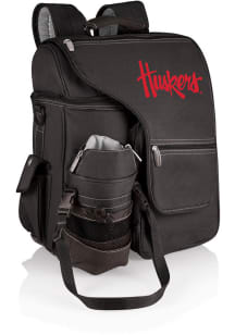 Picnic Time Nebraska Cornhuskers Black Turismo Cooler Backpack