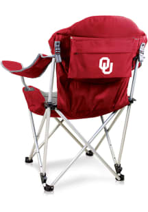 Oklahoma Sooners Reclining Folding Chair