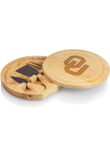 Oklahoma Sooners Tools Set and Brie Cheese Cutting Board