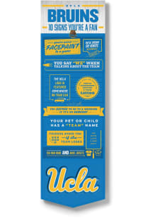Navy Blue UCLA Bruins Wall Art Sign