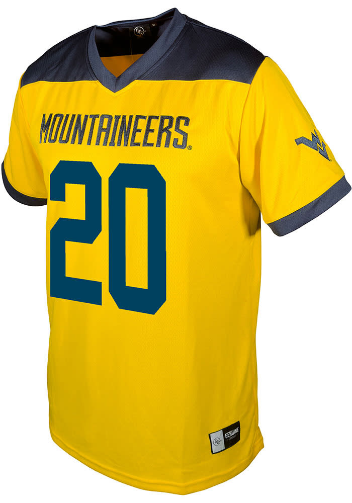 Keyshawn Robinson West Virginia Mountaineers GOLD Football NIL