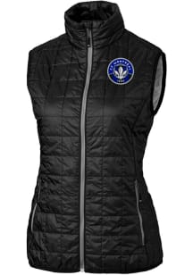 Cutter and Buck Montreal Impact Womens Black Rainier PrimaLoft Vest