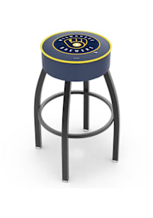 Milwaukee Brewers Swivel Pub Stool - Black