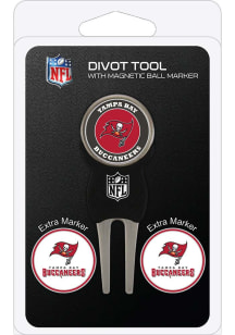 Tampa Bay Buccaneers 3 Pack Ball Marker Divot Tool
