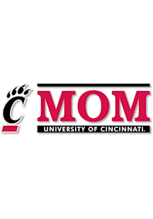 Cincinnati Bearcats 6x2 Mom Auto Decal - Red