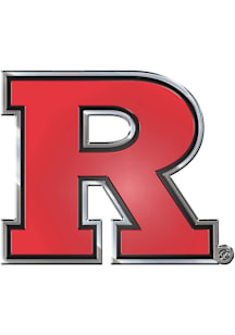 Rutgers Scarlet Knights Color Car Emblem - Red