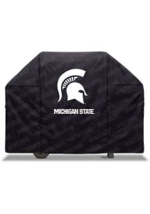 Black Michigan State Spartans Heavy Duty Grill Cover