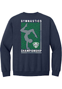 Summit Sportswear MAC Mens Navy Blue Gymnastics Championship 2026 Long Sleeve Crew Sweatshirt