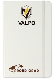 Valparaiso Beacons Proud Grad team logo Notebook and Folder - White
