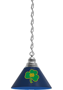 Notre Dame Fighting Irish Shamrock Single Silver Billiard Lamp