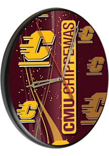 Central Michigan Chippewas Printed Wall Clock