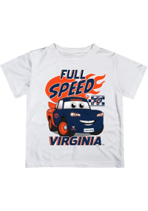 Vive La Fete Virginia Cavaliers Infant Full Speed Short Sleeve T-Shirt White