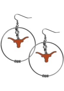 Texas Longhorns Hoop Womens Earrings