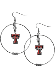 Texas Tech Red Raiders Hoop Womens Earrings