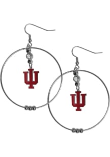Indiana Hoosiers Hoop Womens Earrings