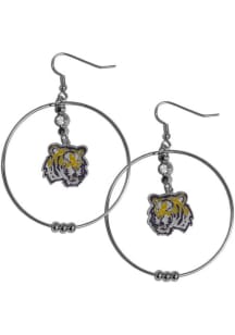 LSU Tigers Hoop Womens Earrings