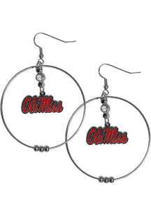 Ole Miss Rebels Hoop Womens Earrings