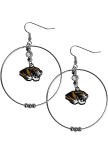 Missouri Tigers Hoop Womens Earrings