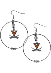 Virginia Cavaliers Hoop Womens Earrings