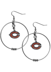 Chicago Bears Hoop Womens Earrings