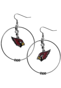 Arizona Cardinals Hoop Womens Earrings