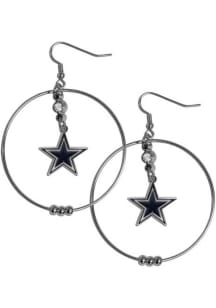 Dallas Cowboys Hoop Womens Earrings