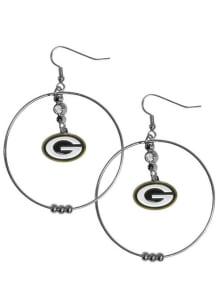 Green Bay Packers Hoop Womens Earrings