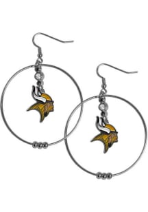 Minnesota Vikings Hoop Womens Earrings
